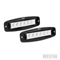 Westin Automotive ALL SINGLE ROW 6 X 3W BRIDGELUX W/TERMINATED WIRING (SET OF 2) FM6 FLUSH MOUNT L 09-1918FM6